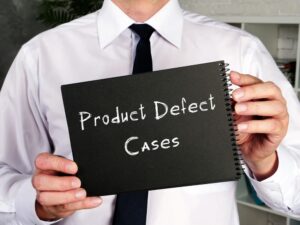 Product Defect Cases with phrase on the sheet.